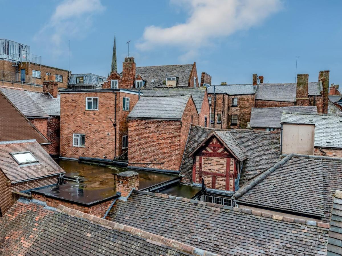 Pass The Keys 5C Charming Town Centre Apartment With Roof Top Views Shrewsbury Exteriör bild